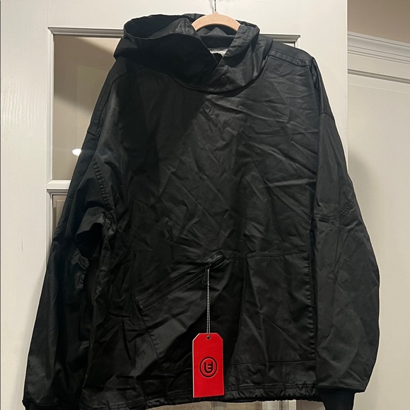 True Religion Black Windbreaker Jacket